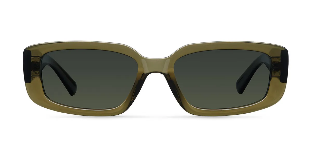 Meller Akin Moss Olive sunglasses