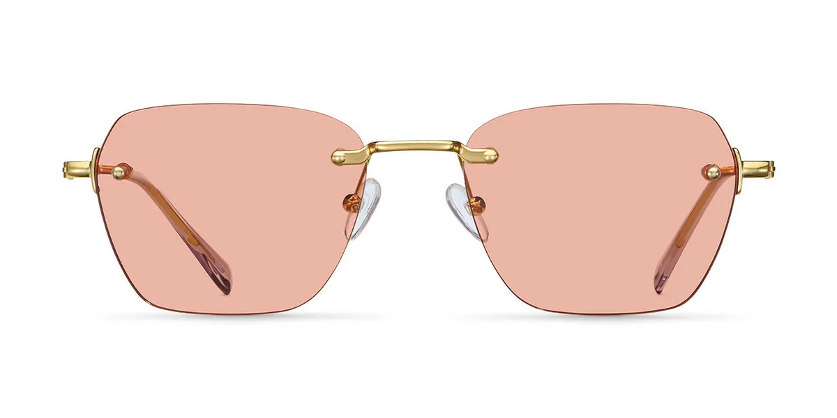 Meller Hakim Gold Peach sunglasses