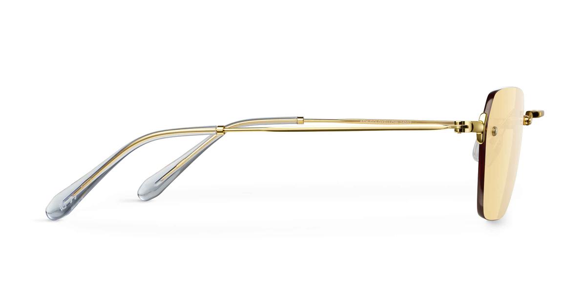 Meller Hakim Gold Yellow sunglasses