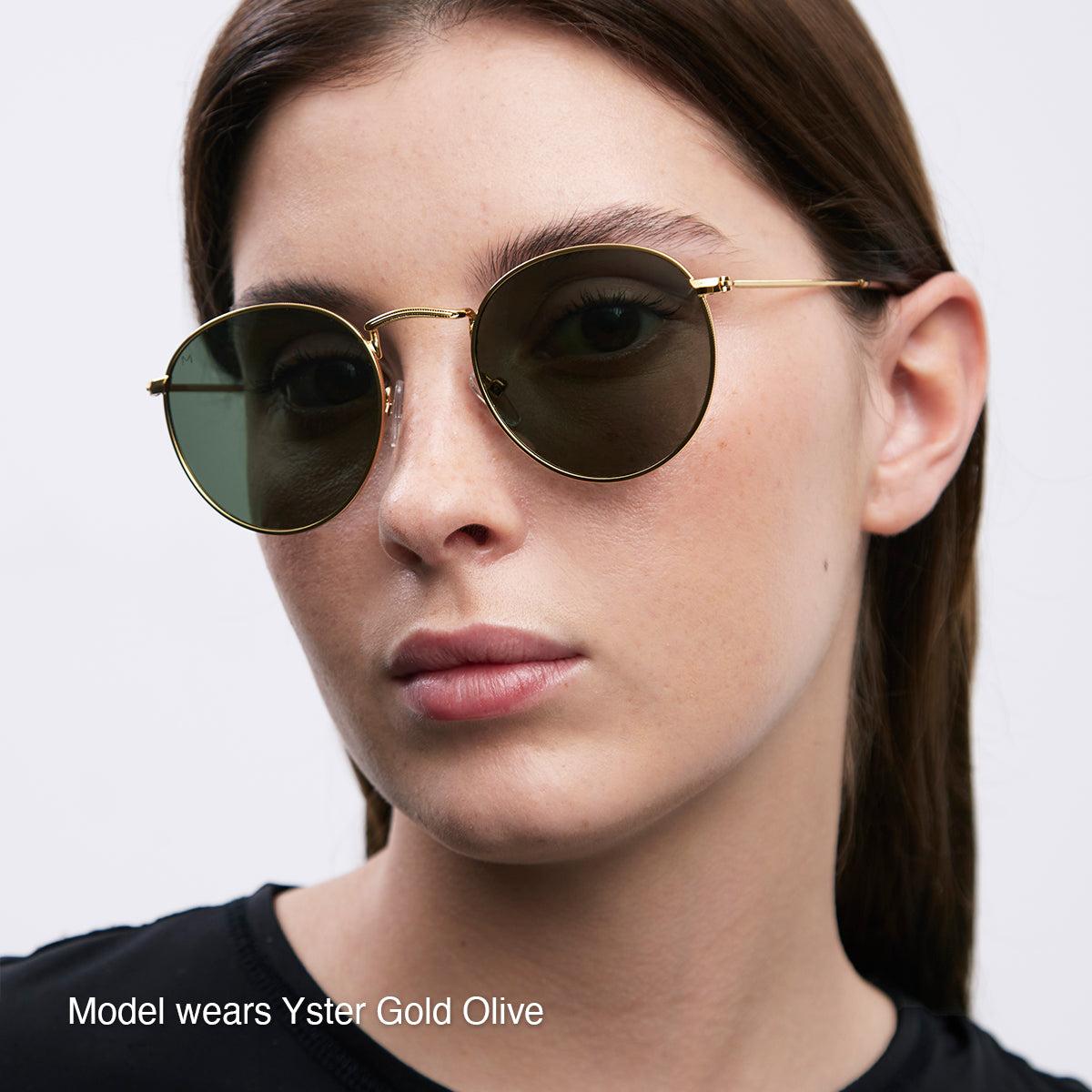 Meller Yster Gold Kakao sunglasses