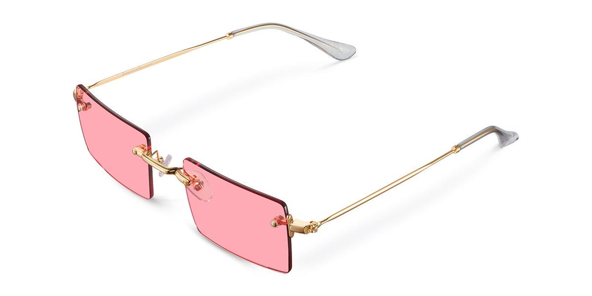 Meller Rufaro Gold Rose sunglasses