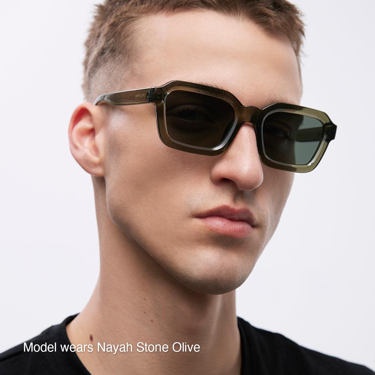 Meller Nayah Chocolate Carbon sunglasses