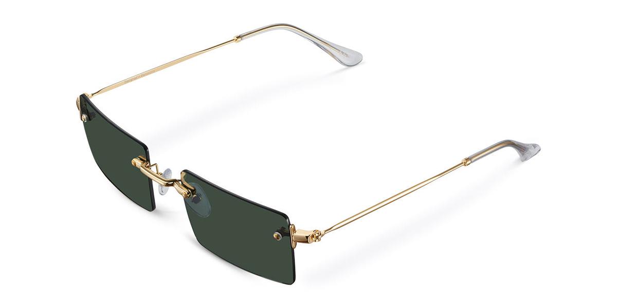 Meller Rufaro Gold Olive sunglasses