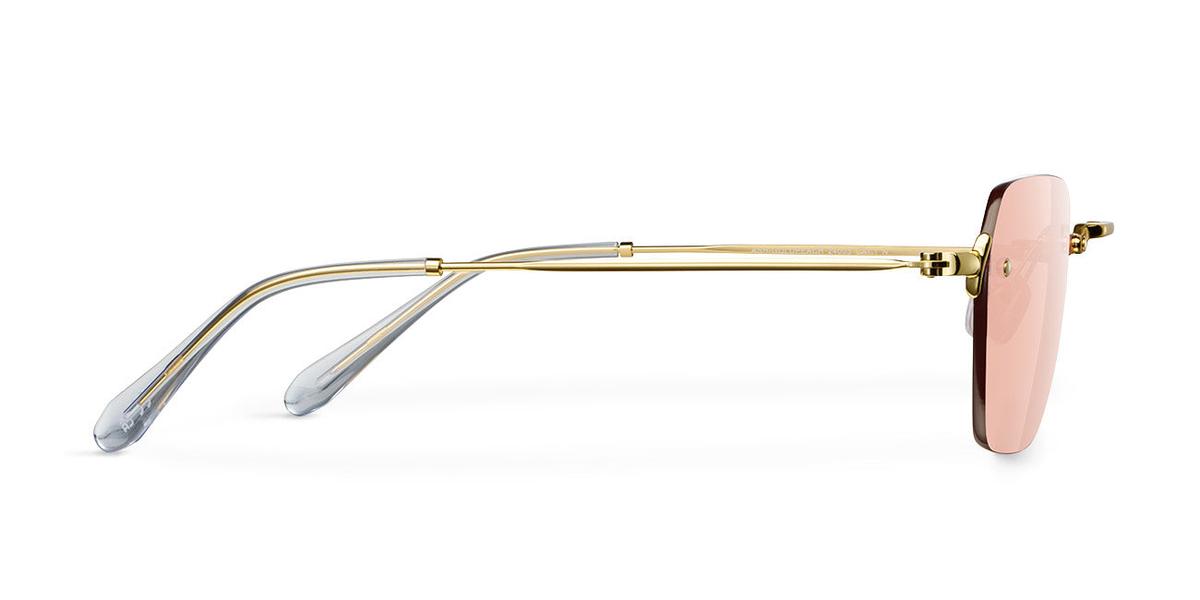 Meller Hakim Gold Peach sunglasses