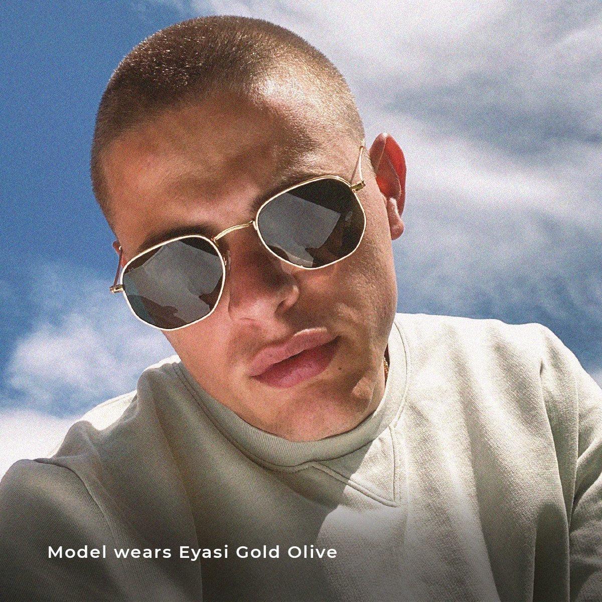 Meller Eyasi Gold Carbon sunglasses