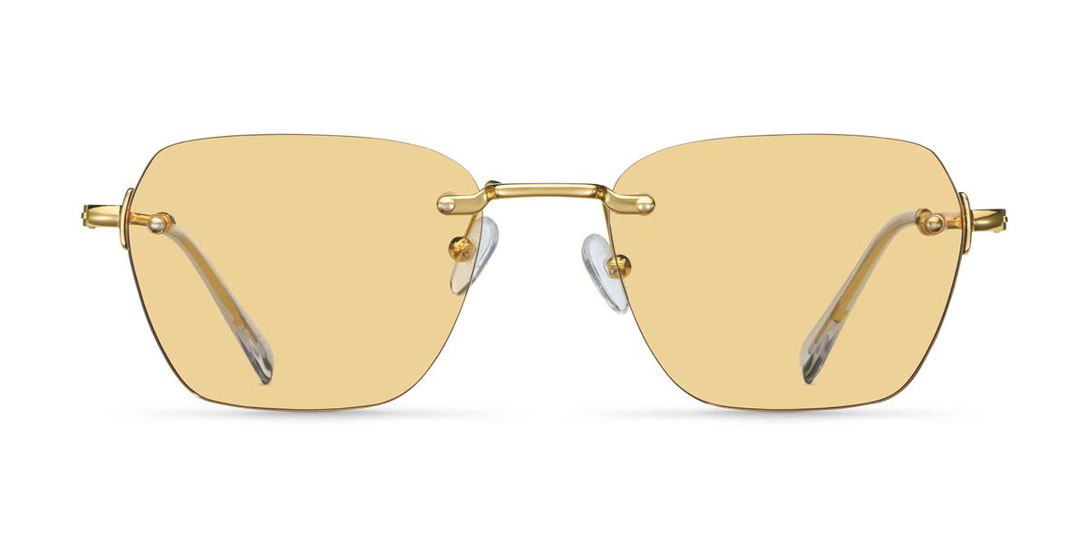 Meller Hakim Gold Yellow sunglasses