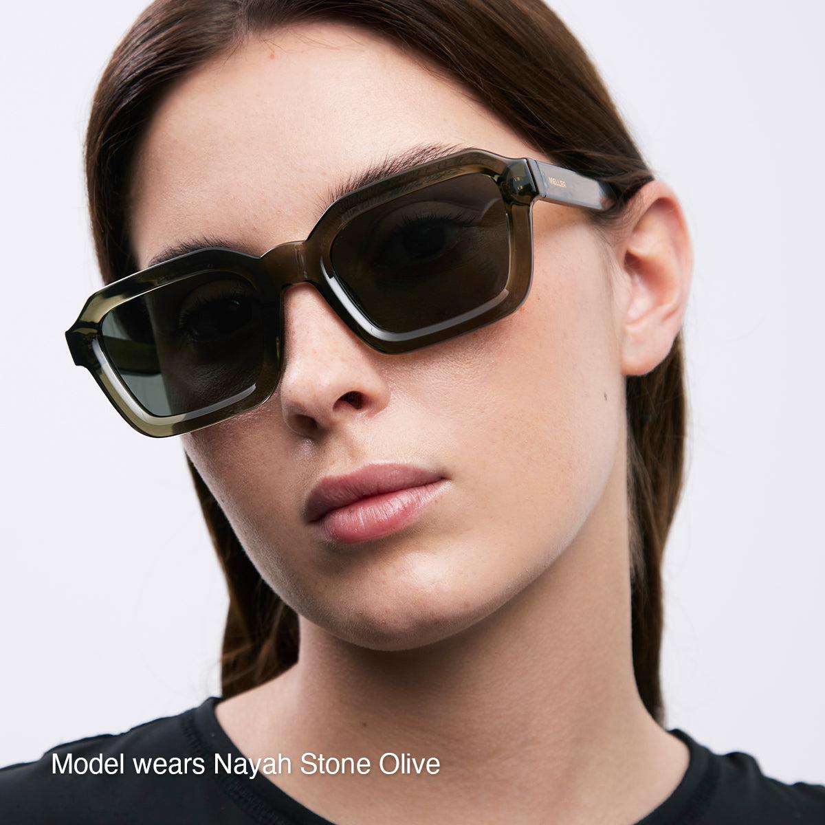 Meller Nayah Chocolate Carbon sunglasses