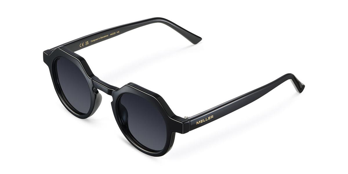 Meller Hasan All Black sunglasses