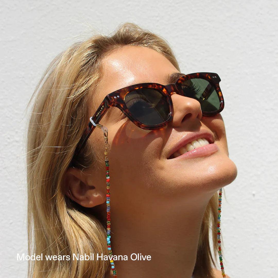 Meller Nabil Caramel Olive sunglasses