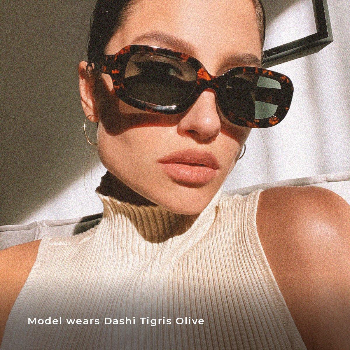 Meller Dashi Black Orange sunglasses