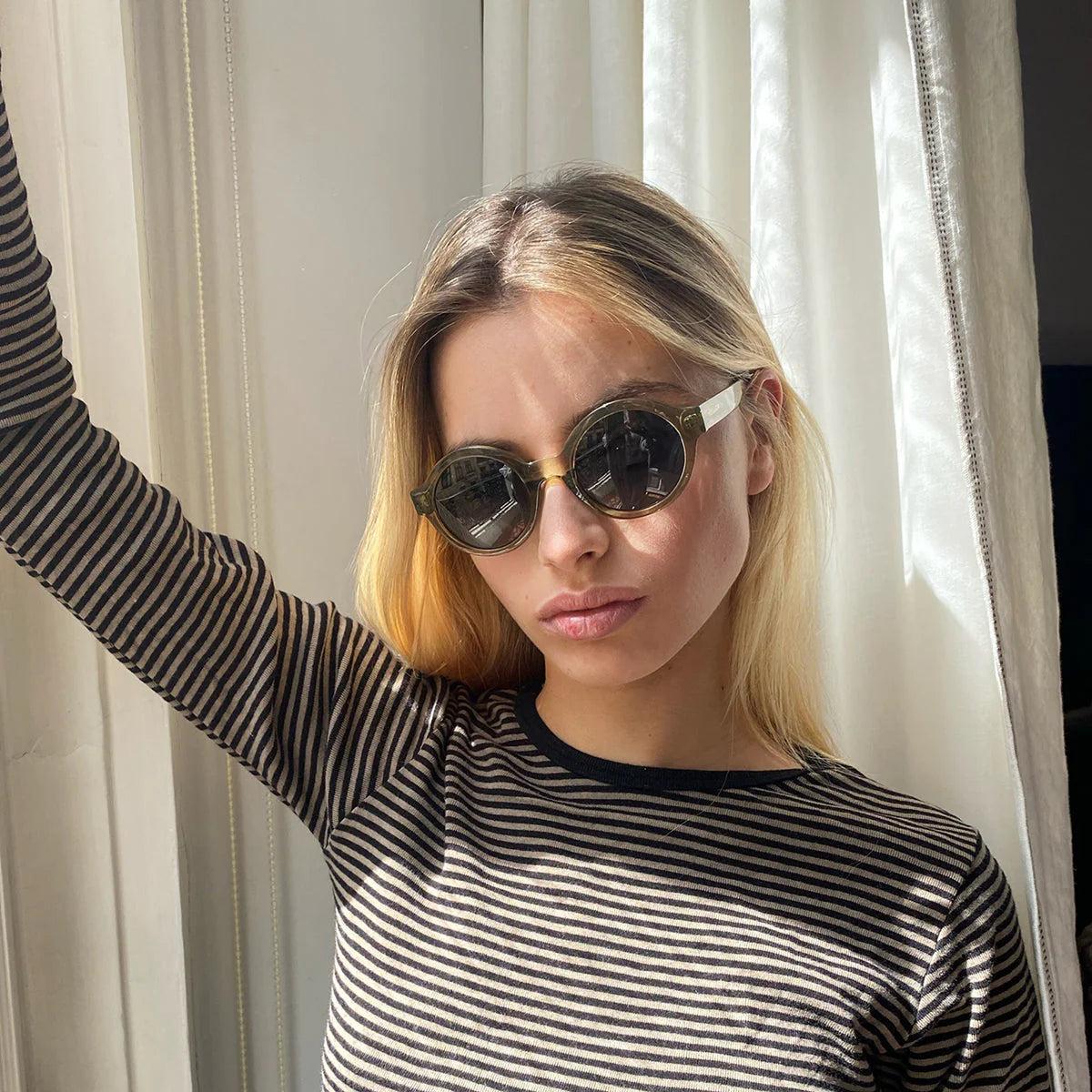 Meller Bashira Sand Olive sunglasses