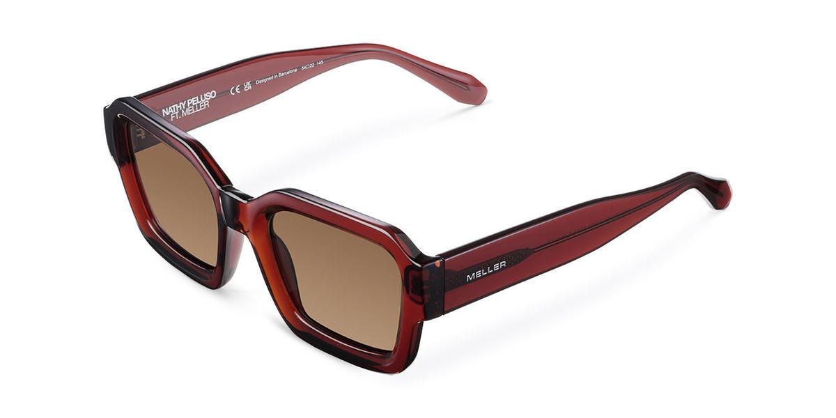 Nayah Nathy Maroon Kakao - Limited Edition sunglasses designed by Nathy Peluso