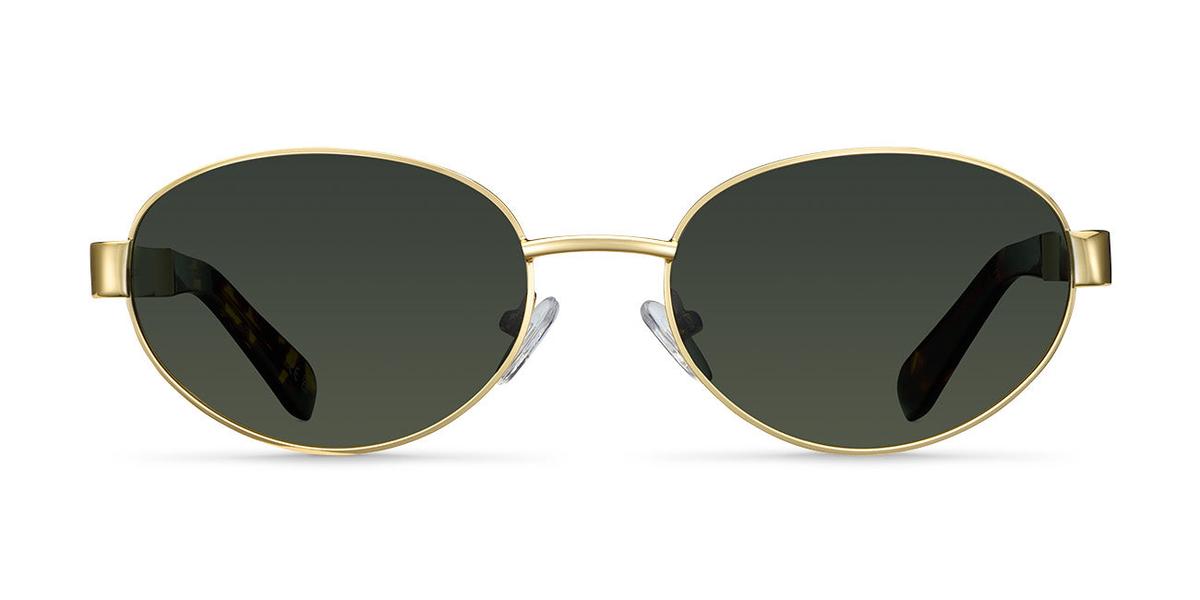 Meller Karam Gold Olive sunglasses
