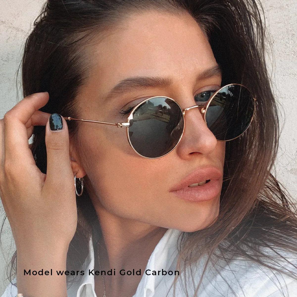 Meller Kendi Gold Olive sunglasses