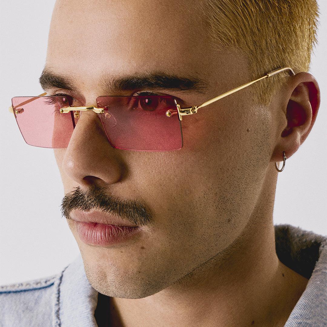 Meller Rufaro Gold Rose sunglasses